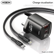 MOXOM LX-HC825 GAN 30W FAST CHARGER FAST CHARGING CHARGER UK PLUG