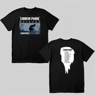 เสื้อยืดคุณภาพดี    เสื้อยืดแขนสั้น วง Linkin Park ผ้าบาง50/50 ตะเข็บเดี่ยวบนล่าง ฟอกสีเฟดให้ดูเหมือ