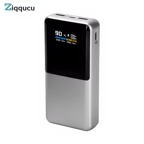 2*1260110 Battery Case DIY Kit 22.5W Fast Charging Power Bank Box PD QC Quick Charge Module Battery 