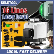 16 lines laser level water level 360 Degree Rotatable Green Beam 12 Lines 3D/16 Lines 4D Waterproof 