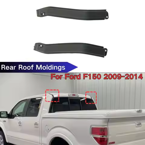 For Ford F150 2009-2014 FX2 FX4 Lariat Limited Platinum STX Upper Cab Corner Roof Molding Trim 9L3Z1