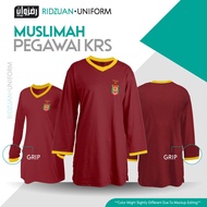 [ READY STOCK ] TSHIRT MUSLIMAH PEGAWAI KRS COTTON TC S M L XL 2XL 3XL 4XL 5XL