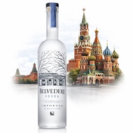 Very Beautiful Russian Belvedere Giant 3 Liter Wine Bottle. 99% new bottle Empty Bottle with No Wine
