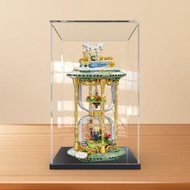 亞克力展示盒 適用拼奇86301小王子時光沙漏樂高模型透明防塵罩子