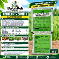 富田農Fetrilon Combi 1(2.5g)Unsur/behn meyer Baja subur Tanaman semburan Daun Micronutrient Fertilizer