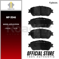 TOYOTA ESTIMA ACR30, ALPHARD ANH10, MNH10, CALDINA ST246 GT4 TURBO FRONT MINTYE DISC BRAKE PADS SET 