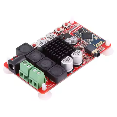 TDA7492 50Wx2 Digital Dual Channel Amplifier Module Stereo AMP Board with CSR8635 Bluetooth V4.0 Rec