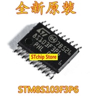 20pcs STM8S103F3P6 New Original Chip TSSOP20 Microcontroller 8-bit MCU 8S103 TSSOP-20 STM8S103 F3P6