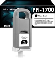 PFI-1700 Ink Cartridges 0775C001 Replacement for Canon PFI-1700PBK for Canon imagePROGRAF PRO-2000 P