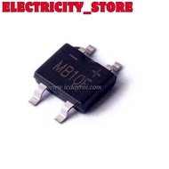 [30 Pieces]- Rectifier bridge Diode MB10F SOP-4 0.5A 1000V