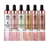 O. TWO. O - Highlighter Primer Liquid - Highlighting Correction Cream - 0.3 Shine Gold