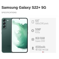 Used Samsung Galaxy S22+ 5G(6.6") | Galaxy S22 5G(6.1") | Original Used Set | Samsung Malaysia