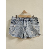 Ripped Jeans Shorts Waist 29 Inches