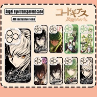 Case For iPhone 16E 16 Pro Max 6 6S 7 8 Plus X XS MAX XR SE4 Anime Cartoon Code Geass Lelouch Transp