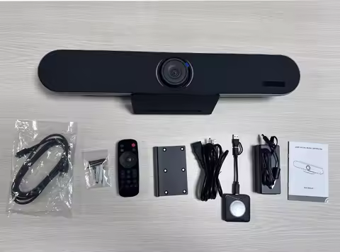 All-In-One Video Conference Camera With Speaker & Microphone Zoom Teams & Google Meet Compatible For