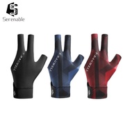 [Serenable] Billiard Gloves, Pool Cue Gloves, Quick Dry Left Hand Cue Glove Three Fingers