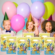 Pokemon Goodie Bag Pokemon Party Bags Gift Bag Pikachu pinata Bag  Pikachu Candy Bag Loot Bag Packag