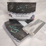 LG 02 BLUE Blangko Undangan KOSONGAN Java Legend Plastik Opp per
