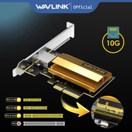 WAVLINK 10G Base-T PCIe Network Card 10G Mbps PCI Express Ethernet Adapter with AQC113 Controller 10