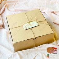 Code: BPS610 PIZZA BOX PACKAGE + RAMI ROPE + THANK YOU CARD / HAMPERS BOX PACKAGE / HAMPERS PACKAGIN