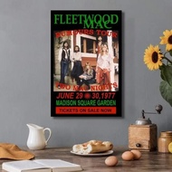 Fleetwood Band Art Poster Mac Rumours 1977 Music Canvas Painting HD Print  Bedroom Decor Sports Land