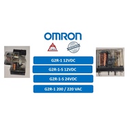 OMRON G2R-1 200/220 VAC / G2R-1 12 VDC / G2R-1-S 12 VDC / G2R-1-S 24 VDC PCB Mount Power Relay