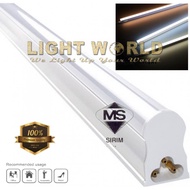 [SIRIM] LED T5 1FT 2FT 3FT 4FT T5 LED Tube Light Lampu Siling Ceiling Light Panjang Lampu Bulb Compl
