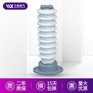 Pembekal Pengeluar Penebat Seramik Voltan Tinggi 10KV ZL-10/4 Penebat Tiang Dipasang Gam Voltan Ting