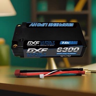D6343962SB || DXF Lipo Battery 2S 7.6V 6300mAh 130C/260C Shorty 5MM Hardcase Battery Graphene Batter