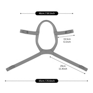 Adjustable F40 Replacement Head Strap Compatible with AirFit F40 Ventilator Mask Ensures Secure Comf
