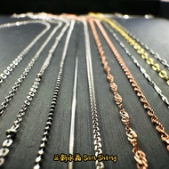 925 Sterling Silver Chain Sanxin Crystal 925 Necklace 925 925 Pure 925 925