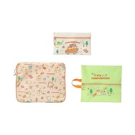 Miniso Pompompurin storage bag three-piece(33*27*9CM+30*33CM+28*17CM)