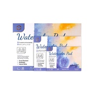 30 Sheets/set Watercolor Pad Wood Pulp Single-sided Medium Rough Paper Texture A3/A4/A5 Art Sketchbo