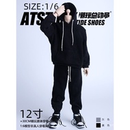 [Trendy Toy Story]1/6Sports Hoodie Sweatshirt Set Movable Soldier12Inch3ATOY 12FS006