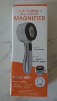 (只剩一個) Type-C 充電鑒定高倍數放大鏡 (可著LED燈/紫外光燈)