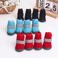 SUEREN Dog Boots, Anti-Dirt Breathable Dog Shoes, Mesh Wear-resistant Non-slip Pet Shoes for Small D