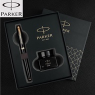 Parker Fountain Pen New Style IM Elegant Black Lia High-End Business Men Women Office Gifts Ink Gift Box Birthday Gift Free Engrave