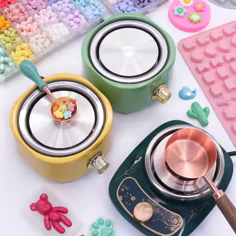 Sealing Wax Big Size Electric Furnace Pot Warmer Melts Electric Heater Wax Beads Melting Seal Furnac