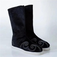 TGHJ15Ready Shoes Ancient Single Boots Shoes Men Women Hanfu Head-up Boots Ancient Style Cos Ancient