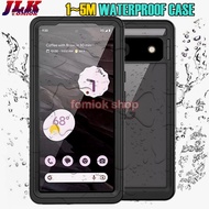 [JLK] Professional Underwater 5M Waterproof Phone Case for Google Pixel 7A 6A A4 7 6 Pro Shockproof 360 Full Protect Cover
