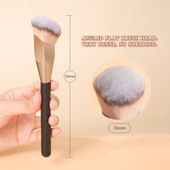 OVW Makeup Brushes 3Pcs Foundation Contour Brush& Concealer Brush& Blusher Brush Face Blush Eyeshado