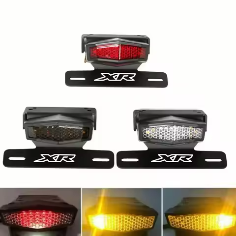 For HONDA XR250 400 Motard 05-08 XR250R 96-03 XR400R 1996-2004 XR LOGO Fender Eliminator Tail Tidy L