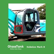 กระจกหน้าแผ่นล่าง โกเบลโก้ Kobelco SK200 Mark 8 กระจกแม็คโคร