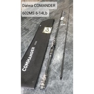 DAIWA COMMANDER 602MS 6-14Lb Fuji ROD