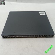 原裝二手CISCO S-C2960X-48FPS-L 48口千兆POE交換機 測試好