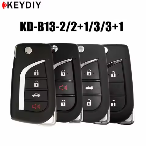 5/10/15/30pc KEYDIY KD900 B Series Remote Control B13-2/B13-2+1/B13-4 Car Key For Toyota Style KD-X2