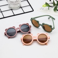 LARGE ROUND CHILDREN'S GLASSES KOREAN CHILDREN'S GLASSES CHILDREN'S FASHION GLASSES ROUND BEAR GLASS