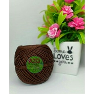 Dark Brown Poly Knitting Yarn