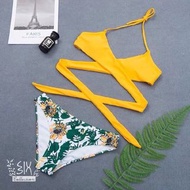 Bikini 泳衣 銅鑼灣門市 可試換 swimsuit yellow push up 集中款