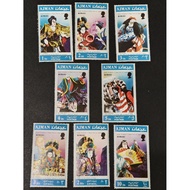 AL054 Ajman 1971 Japanese puppet theater stamps complete set of 8v mint